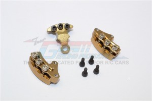 GPM KM007 ALUMINIUM BRAKE ROTOR MOUNT 1/8 RC KYOSHO MOTORCYCLE BIKE - Titanium - KM007-TIT