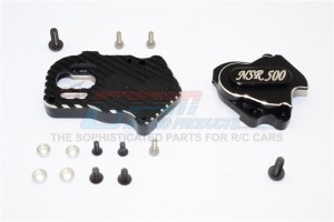 GPM KM012N ALUMINIUM GEAR BOX KYOSHO MOTORCYCLE - Black - KM012N-BK