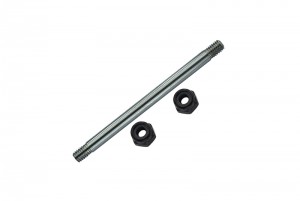 GPM KM025F ALUMINIUM FRONT WHEEL SHAFT KYOSHO MOTORCYCLE - KM025F-OC