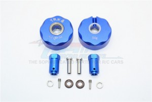 ALUMINUM PENDULUM WHEEL KNUCKLE AXLE WEIGHT + 21MM HEX ADAPTER 1/10 TRX4 DEFENDER TRAIL CRAWLER - Blue - TRX4023E-B