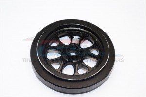 GPM KM628/5F ALUMINIUM FRONT WHEEL (5 SPOKE) KYOSHO MOTORCYCLE - Black - KM628/5F-BK