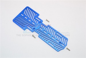 GPM KXS0126 ALUMINIUM BATTERY&ELECTRONIC COMPONENTS HOLDER (3MM THICK) THUNDER TIGER KAISER XS - KXS0126-B