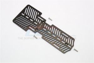 GPM KXS0126 ALUMINIUM BATTERY&ELECTRONIC COMPONENTS HOLDER (3MM THICK) THUNDER TIGER KAISER XS - KXS0126-BK