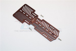 GPM KXS0126 ALUMINIUM BATTERY&ELECTRONIC COMPONENTS HOLDER (3MM THICK) THUNDER TIGER KAISER XS - KXS0126-BR