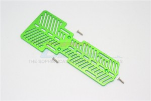 GPM KXS0126 ALUMINIUM BATTERY&ELECTRONIC COMPONENTS HOLDER (3MM THICK) THUNDER TIGER KAISER XS - KXS0126-G