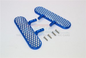 GPM KXS014X ALUMINIUM EXTERIOR TRAIL (DIAMOND SILVER) THUNDER TIGER KAISER XS - KXS014X-B