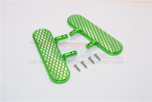 GPM KXS014X ALUMINIUM EXTERIOR TRAIL (DIAMOND SILVER) THUNDER TIGER KAISER XS - KXS014X-G