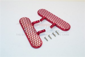 GPM KXS014X ALUMINIUM EXTERIOR TRAIL (DIAMOND SILVER) THUNDER TIGER KAISER XS - KXS014X-R