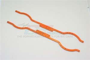 ALUMINUM FRAME FROM FRONT TO BACK FULL LENGTH THUNDER TIGER KAISER XS - KXS016-OR