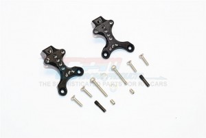 GPM KXS028F/R ALUMINIUM FRONT/REAR ADJUSTABLE SHOCK MOUNT THUNDER TIGER KAISER XS - KXS028F/R-BK