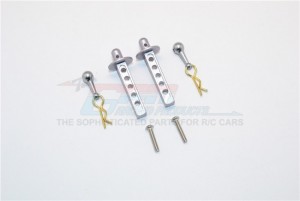 GPM KXS029F ALUMINIUM FRONT BODY POST MOUNT THUNDER TIGER KAISER XS - KXS029F-GS