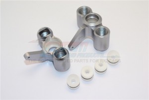 GPM KG021 ALUMINUM FRONT KNUCKLE ARM WITH DELRIN COLLARS THUNDER TIGER TRUCK MT4-G5 6406F - KG021-GS