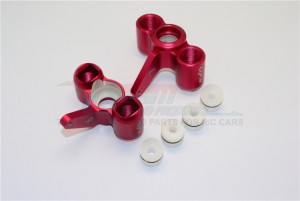 GPM KG021 ALUMINUM FRONT KNUCKLE ARM WITH DELRIN COLLARS THUNDER TIGER TRUCK MT4-G5 6406F - KG021-R