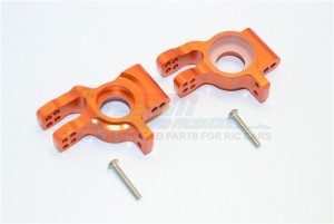 ALUMINUM REAR KNUCKLE ARMS THUNDER TIGER TRUCK MT4-G5 6406F - KG022-OR