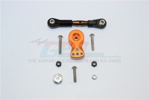 ALUMINIUM HI-TORQUE SERVO SAVER 25T WITH SPRING STEEL TIE ROD THUNDER TIGER TRUCK MT4-G5 6406F - KG025STM-OR