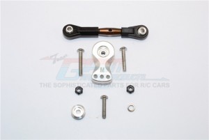 ALUMINIUM HI-TORQUE SERVO SAVER 25T WITH SPRING STEEL TIE ROD THUNDER TIGER TRUCK MT4-G5 6406F - KG025STM-S