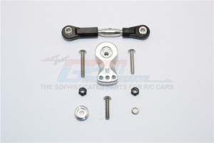 ALUMINIUM HI-TORQUE SERVO SAVER 25T WITH SPRING STEEL TIE ROD THUNDER TIGER TRUCK MT4-G5 6406F - KG025TM-S