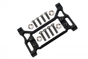 GPM TRX4024 ALUMINUM FRONT SERVO MOUNT 1/10 TRX4 DEFENDER TRAIL CRAWLER - TRX4024-BK