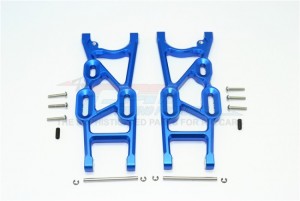 ALUMINUM REAR LOWER ARMS THUNDER TIGER TRUCK MT4-G5 6406F - KG056-BK