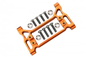 GPM TRX4024 ALUMINUM FRONT SERVO MOUNT 1/10 TRX4 DEFENDER TRAIL CRAWLER - Orange - TRX4024-OR
