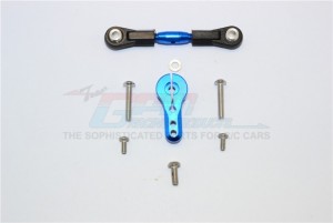 ALUMINIUM ADJUSTABLE SERVO ROD & 25T SERVO HORN THUNDER TIGER TRUCK MT4-G5 6406F - KG161025TA-B