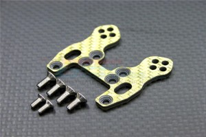 GPM GMIF028MC-GD GRAPHITE FRONT DAMPER TOWER  KYOSHO MINI INFERNO - GMIF028MC-GD