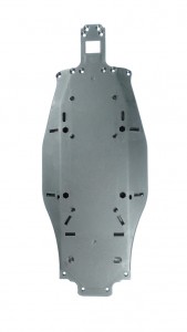 3RACING CAC-105 Composit Main Chassis For 3racing Cactus Buggy - Black - CAC-105