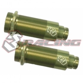 3RACING CAC-140A Aluminium Rear Shock Body For #CAC-140 SAKURA CACTUS BUGGY - Black - CAC-140A