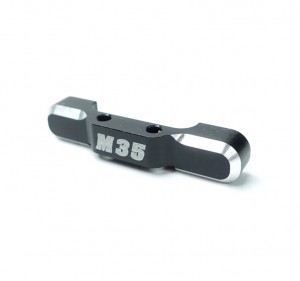 3RACING CAC-306 Cactus Aluminum Rear Suspension Mount _RR_ 3.5degree for Mid Motor - CAC-306