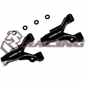 3RACING SAK-D4804 Aluminum Y Shape Front Lower Suspension For 1/10 RC D4 DRIFT AWD RWD CAR - SAK-D4804/BK