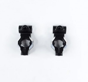 3RACING SAK-D4818 Aluminum Rear Hub Carrier For 1/10 RC SAKURA D4 DRIFT CAR - SAK-D4818/BK