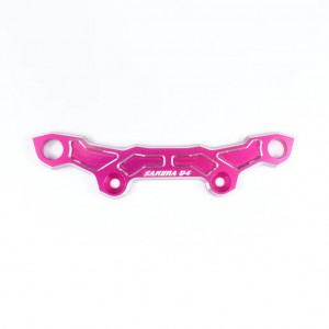 3RACING SAK-D4823 Aluminum Upper Bumper For 1/10 RC SAKURA D4 AWD RWD CAR - SAK-D4823