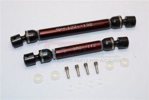 ALUMINUM & STEEL FRONT/REAR CVD MAIN SHAFTS 1/10 TRX4 DEFENDER TRAIL CRAWLER - Brown - TRX4037SA-BR