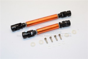 STEEL ADJUSTABLE MAIN SHAFT WITH ALLOY BODY 1/10 TRX4 DEFENDER TRAIL CRAWLER - Orange - TRX4037SAN-OR