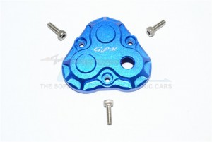 GPM TRX4038A ALUMINIUM CENTER TRANSMISSION OUTER CASE 1/10 TRX4 DEFENDER TRAIL CRAWLER - Blue - TRX4038A-B
