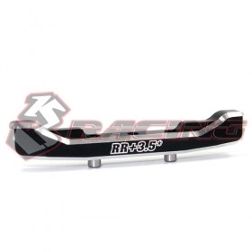 3RACING SAK-U412/V2 Aluminium Rear Suspension Mount RR+3.5 Ver.2 1/10 SAKURA ADVANCE / M4 PRO Car - SAK-U412/V2/BK