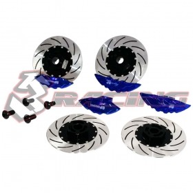 3RACING SAK-D301/V2 Aluminum D3 & D4 Sport Edition Brake Disc Set For 1/10 RC SAKURA D4 Drift Car - SAK-D301/V2/BU