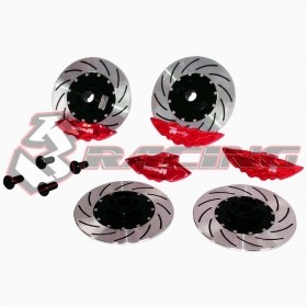 3RACING SAK-D301/V2 Aluminum D3 & D4 Sport Edition Brake Disc Set For 1/10 RC SAKURA D4 Drift Car - SAK-D301/V2/RE