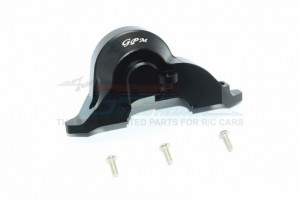 GPM TRX4038GCA ALUMINUM TRANSMISSION UPPER SPUR GEAR CASE COVER 1/10 TRX4 DEFENDER TRAIL CRAWLER - Black - TRX4038GCA-BK