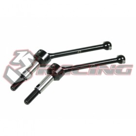 3RACING SAK-40M Universal Shaft 42mm (Steel) (2) For 3racing Sakura Zero - SAK-40M