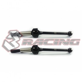 3RACING SAK-40N Universal Shaft 40mm (Steel) (2) For 3racing Sakura Zero - SAK-40N