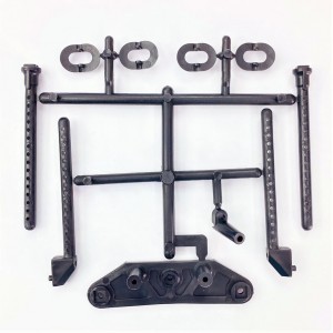 3RACING SAK-50 Body Post & Bumper For 1/10 RC Sakura Zero 20M 21M S64 D4 CERO ULTRA RC CAR - SAK-50