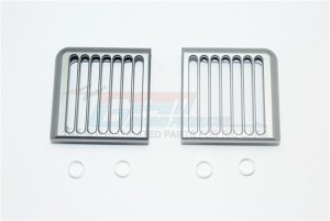 GPM TRX4050FB HEADLIGHT ASSEMBLY VERTICAL BRUSH GUARD ALUMINUM 1/10 TRX4 DEFENDER TRAIL CRAWLER - TRX4050FB-GS