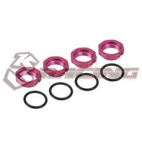 3RACING SAK-X28D 7075 Aluminum Oil Shock Adjust Ring For Sakura XI - SAK-X28D