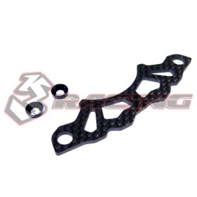 3RACING M07-11 Graphite Upper Bumper For 1/10 RC TAMIYA M07 - M07-11