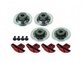 3RACING FGX-301/RE Brake Disk Set For 3racing Sakura 1/10 FGX Formula Car - FGX-301/RE