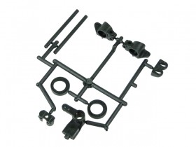 3RACING FGX-103 Plastic Parts Part C For 3racing Sakura FGX F-1 Car - Black - FGX-103