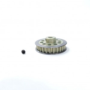 3RACING 3RAC-3PY/28 Aluminum Center Pulley Gear T28 - 3RAC-3PY/28