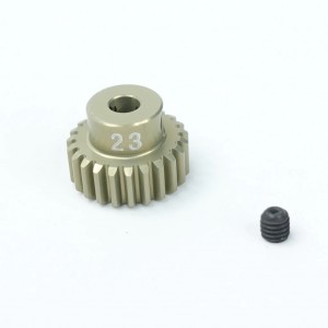 3RACING 3RAC-PG4823 48 Pitch Pinion Gear 23T (7075 w/ Hard Coating) For 1/10 RC Car - 3RAC-PG4823