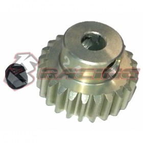 3RACING 3RAC-PG4824 48 Pitch Pinion Gear 24T (7075 w/ Hard Coating) For 1/10 RC Car - 3RAC-PG4824